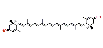 (3S,3'S,6S,6'S)-epsilon,epsilon-Carotene-3,3'-diol